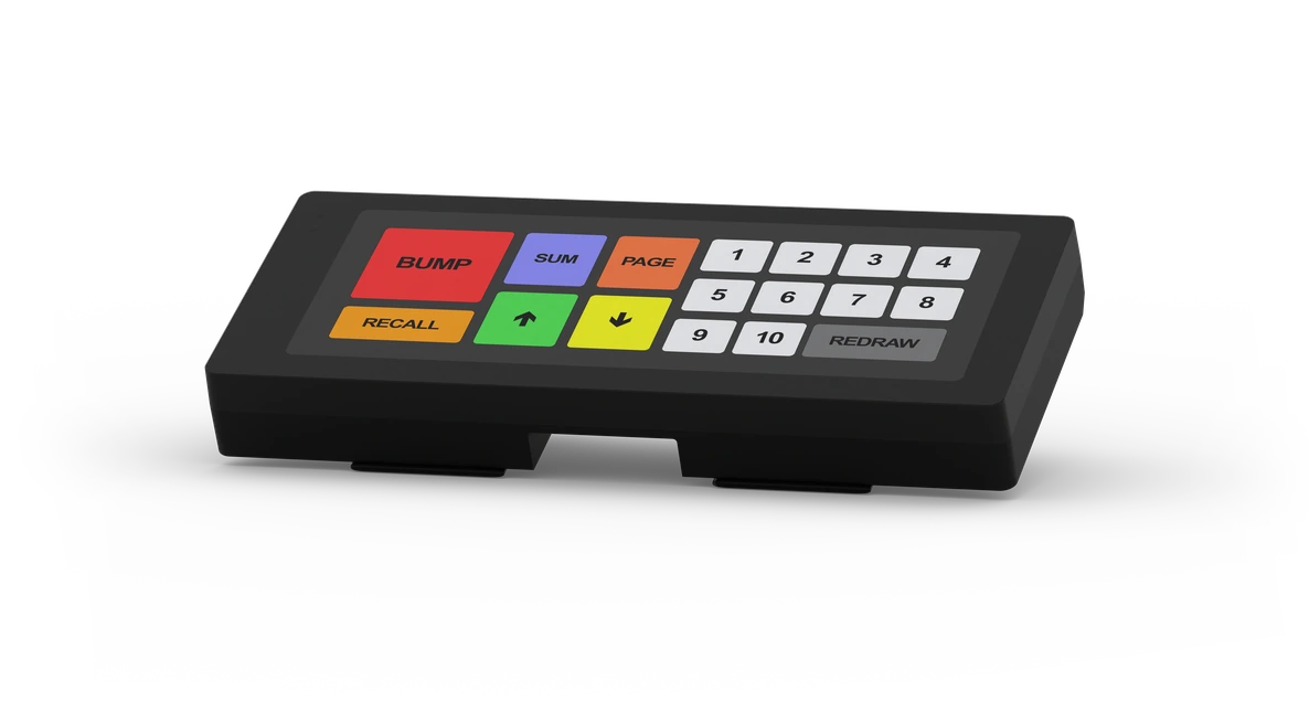 KB9000 programmable bump-bar accessory for Clover KDS
