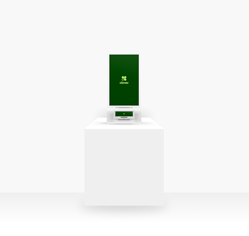 Clover Kiosk countertop option